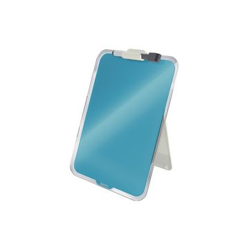 LEITZ Chevalet de bureau en verre Cosy, bleu