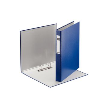 LEITZ Classeur à anneaux standard, A4+, bleu, mécanisme de