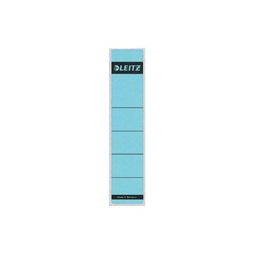 LEITZ Etiquette pour dos de classeur, 39 x 192 mm, bleu