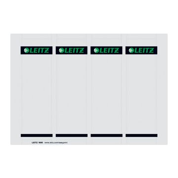 LEITZ Etiquette pour dos de classeur, 56 x 190 mm, carton
