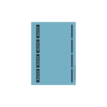 LEITZ Etiquette pour dos de classeur, 61 x 192 mm, bleu