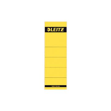 LEITZ Etiquette pour dos de classeur, 61 x 192 mm, jaune