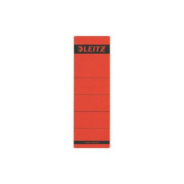 LEITZ Etiquette pour dos de classeur, 61 x 192 mm, rouge