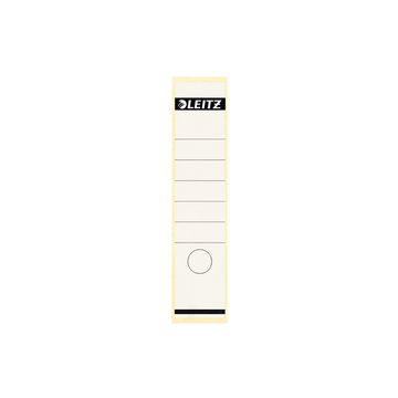 LEITZ Etiquette pour dos de classeur, 61 x 285 mm, blanc LEITZ Etiquette pour dos de classeur, 61 x 285 mm, blanc