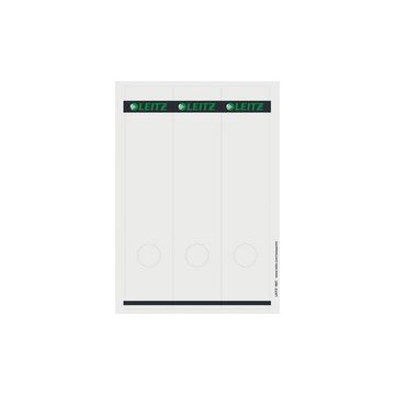 LEITZ Etiquette pour dos de classeur, 61 x 285 mm, gris