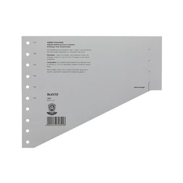 LEITZ Intercalaires-échelon, format A4 extra large, gris