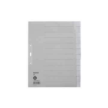 LEITZ Intercalaires en papier naturel, uni, A4 extra-large