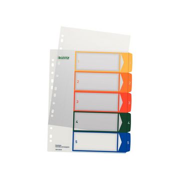 LEITZ Intercalaires en plastique, numéroté, format A4 extra LEITZ Intercalaires en plastique, numéroté, format A4 extra