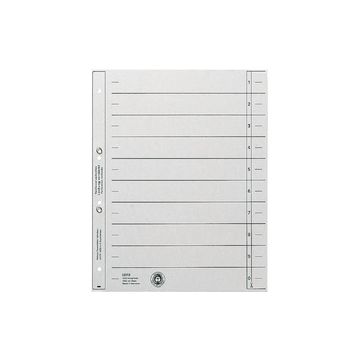 LEITZ Intercalaires, format A4 extra large, en carton solide