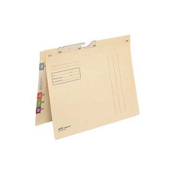 LEITZ Pendelhefter Orgacolor, A4, Behördenheftung, chamois x50