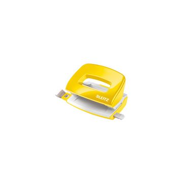 LEITZ Perforateur Nexxt 5060, en carton, jaune métallisé