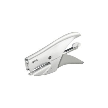 LEITZ Pince agrafeuse WOW, blanc perle
