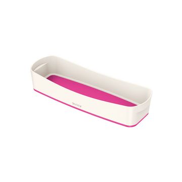 LEITZ Plumier My Box, long, blanc/rose