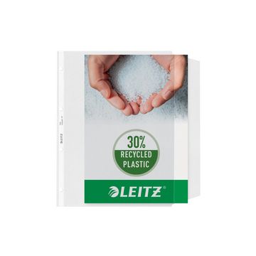 LEITZ Pochette perforée avec rabat, A4, PP, 0,12 mm