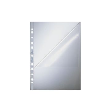 LEITZ Pochette perforée, A4, en PP, grainé, 0,12 mm, LEITZ Pochette perforée, A4, en PP, grainé, 0,12 mm,