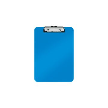 LEITZ Porte-bloc WOW, A4, en polystyrène, bleu métallique