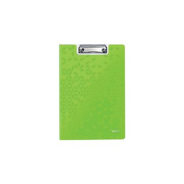 LEITZ Porte-bloc à rabat WOW, A4, polyfoam, vert métallisé