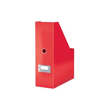 LEITZ Porte-revues Click & Store, A4, carton, rouge