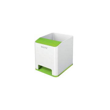 LEITZ Pot à crayons Sound WOW Duo Colour, vert