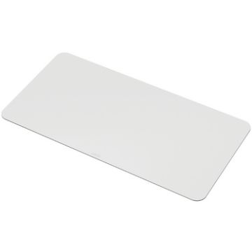 LEITZ Sous-main, 700 x 360 mm, en cuir recyclé, gris