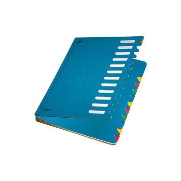 LEITZ Trieur Deskorganizer Color, A4, 1-24/A-Z, bleu