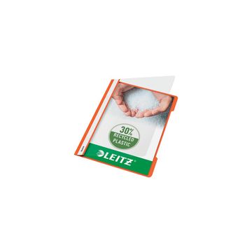 LEITZ chemise à lamelle Standard, format A4, PP, orange,