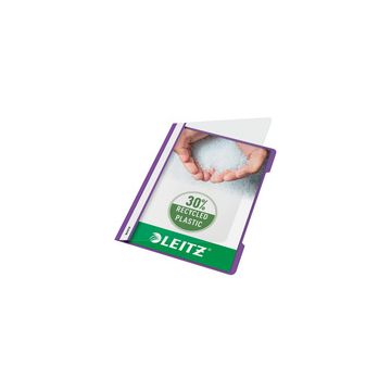 LEITZ chemise à lamelle Standard, format A4, PP, violet,