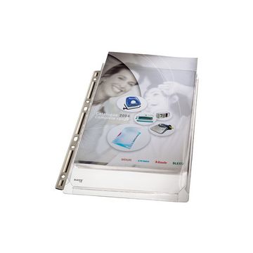 LEITZ pochette perforée Maxi, A4, PVC, 0,17 mm, granuleux