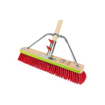 LEO MAIER Balai de rue avec manche "Bulldozer", 450 mm