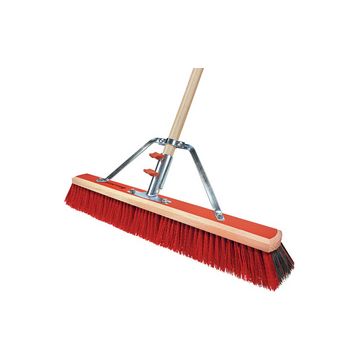 LEO MAIER Balai de salle avec manche "Bulldozer", 500 mm