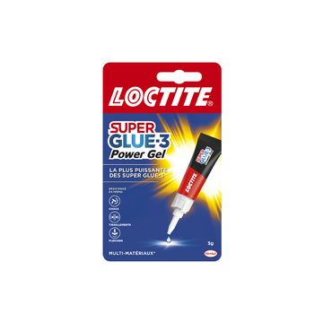 LOCTITE Colle instantanée SUPER GLUE-3 Power Gel