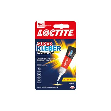 LOCTITE Sekundenkleber Power Gel, 4 g Tube