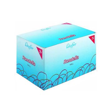 Läufer Bracelets élastiques RONDELLA, 20 mm, 1.000 g, rouge