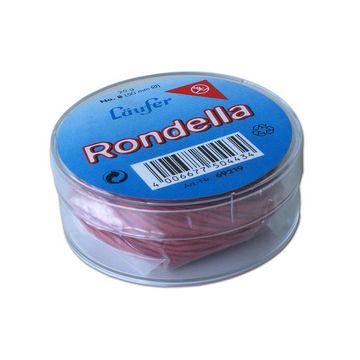 Läufer Bracelets élastiques RONDELLA, 50 mm, 25 g, rouge