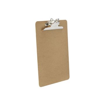 Läufer Porte-bloc à pince, panneau de fibres, A4, brun