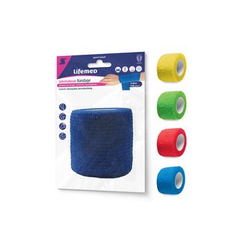 Lifemed Bande cohésive auto-adhésive, 50 mm x 4,0 m