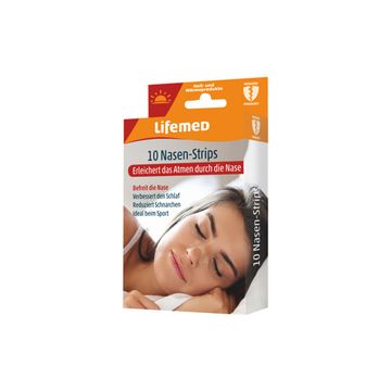 Lifemed Bandelettes nasales, 19 x 66 mm, ton chair