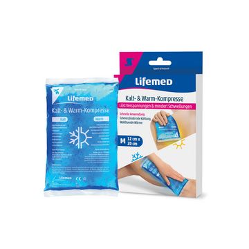 Lifemed Compresse chaud/froid, 140 x 130 mm, bleu