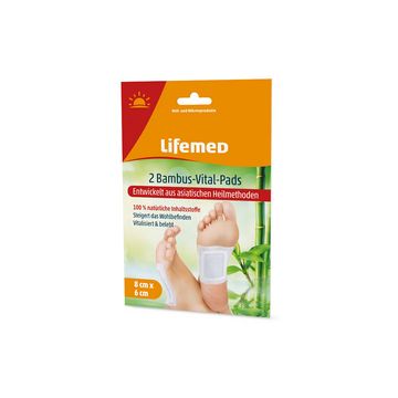 Lifemed Compresses vitales Bambou, 80 x 60 mm, blanc