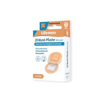 Lifemed Pansement "Allround", rond, ton chair