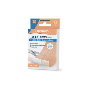 Lifemed Pansement "Classic", couleur chair, 1000 mm x 60 mm