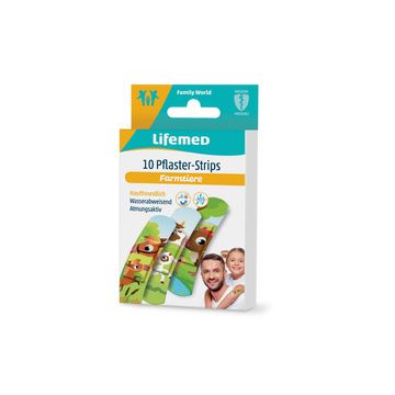 Lifemed Pansement pour enfants "Animaux" paquet de 10