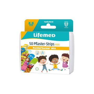 Lifemed Pansement pour enfants "Mix", boîte de 50