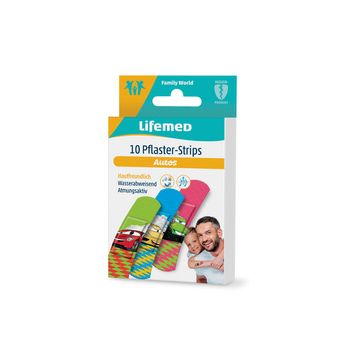 Lifemed Pansement pour enfants "Voitures", paquet de 10