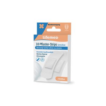 Lifemed Pansements "Sensitive", blanc, pack de 10