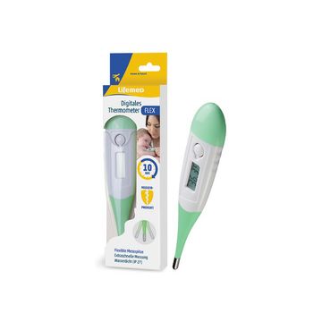 Lifemed Thermomètre "Flex", blanc/vert