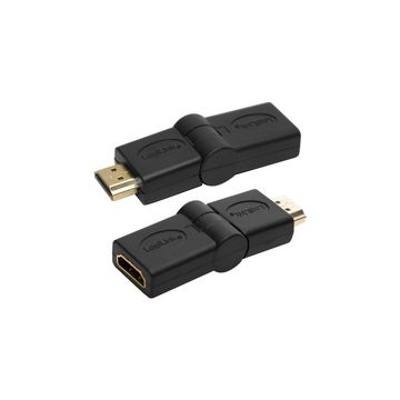 LogiLink Adaptateur HDMI femelle - HDMI mâle, inclinable