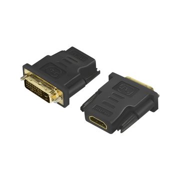 LogiLink Adaptateur HDMI mâle - DVI-D femelle 24+1, noir LogiLink Adaptateur HDMI mâle - DVI-D femelle 24+1, noir