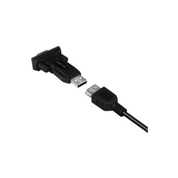 LogiLink Adaptateur USB 2.0 - RS232  avec câble de rallonge