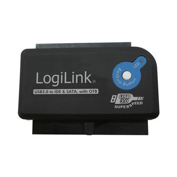 LogiLink Adaptateur USB 3.0 - IDE & SATA avec fonction OTB